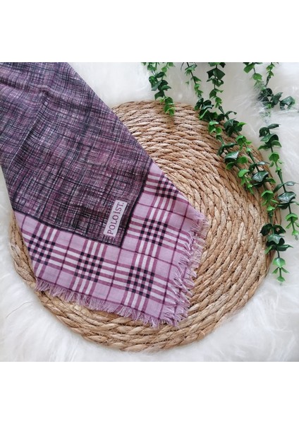 . - Pamuklu Flamlı Eşarp MS510