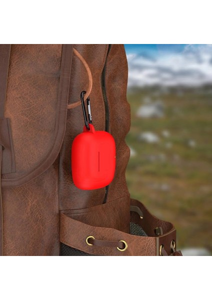 Caseonn Huawei Freeclip 2 Kılıf Askı Aparatlı Mat Silikon Mavi fırsatları