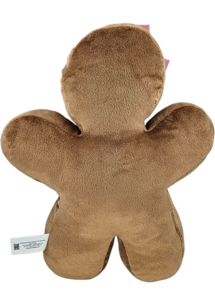 Kurabiye Kız Yılbaşı Dekorasyon 30 cm Peluş Oyuncak