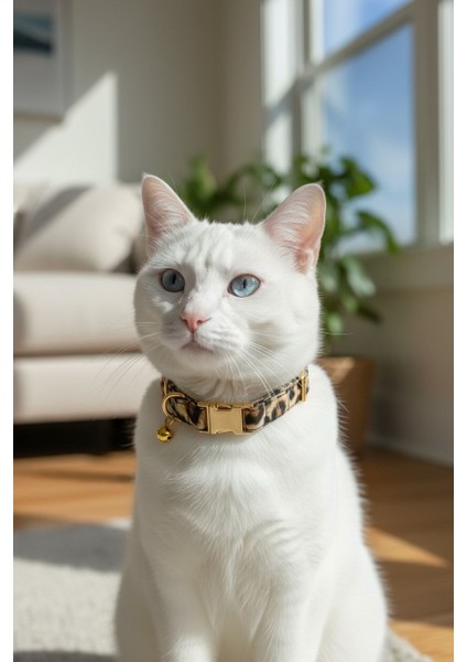 Biba Pet Leopar Zilli Kedi Boyun Tasması fiyatları