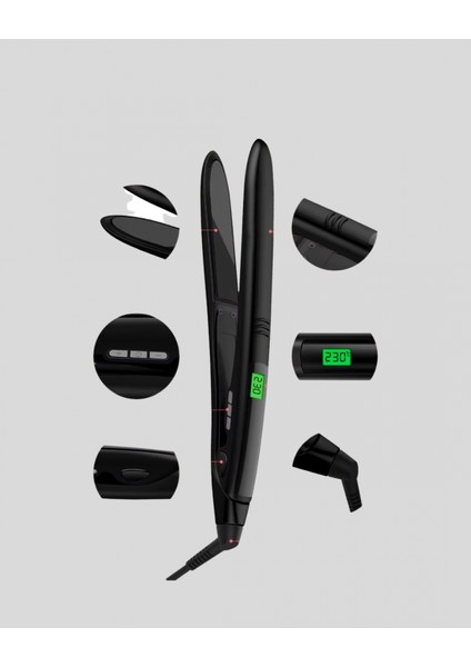 Ieg® Titanyum Kaplamalı Saç Düzleştirici – Nem Koruma Sensörü modelleri