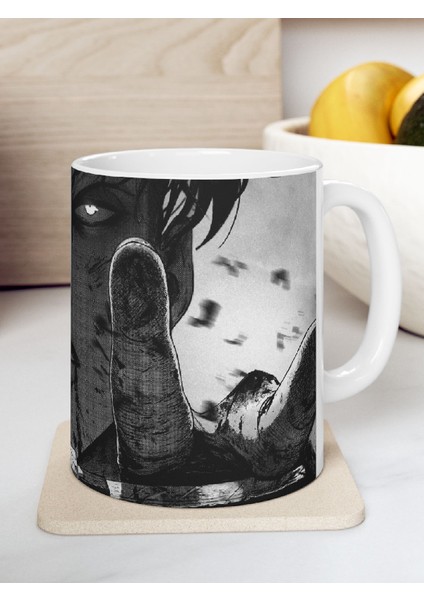 "levi Ackerman" Baskılı Porselen Kupa Bardak modelleri