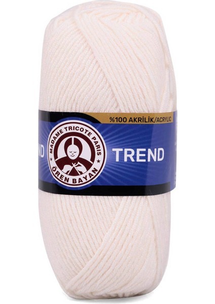 Ören Trend El Örgü Ipi Doğal 004