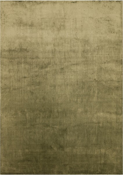 Pier Green, El Dokuma Teknikleri ile %100 Naturel Viskondan Üretilen Sade Tek Renk Salon Halısı