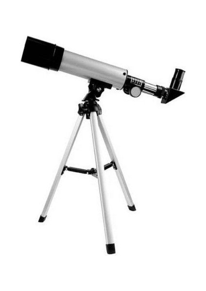 Mini Teleskop Kara Uzay Teleskobu Aliminyum Gövde Tripodlu 50 x 360