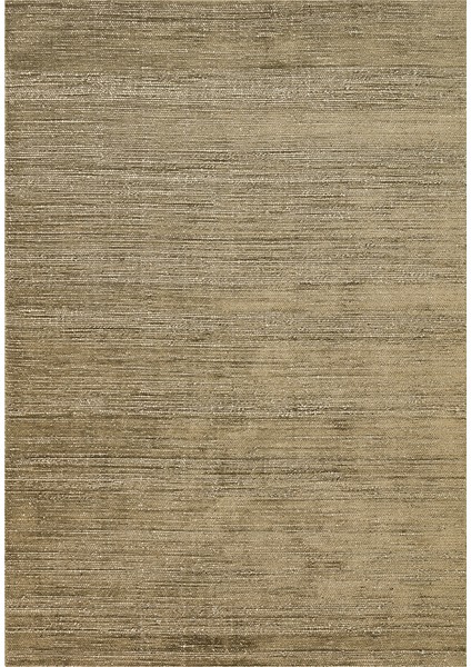 Toronto Olive, %100 El Dokuma, Yün ve Viskon Karışımlı Country Tarzı Salon Oturma Odası Halısı