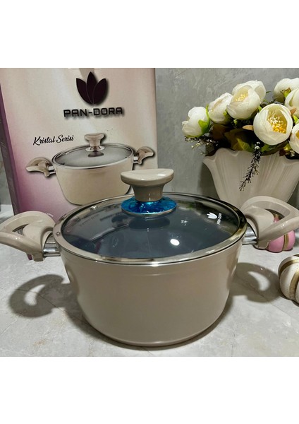 Pan-Dora Swiss Crystal 20CM Derin Tencere