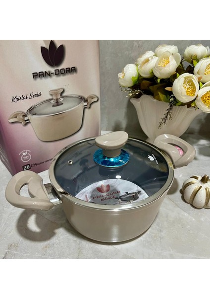 Pan-Dora Swiss Crystal 20CM Derin Tencere fiyatları