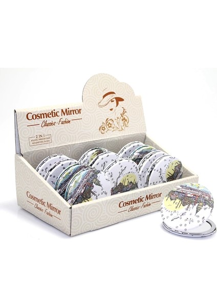 Yöresel Taşlı El Aynası 5ALY441