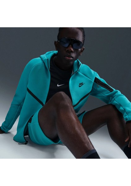 Fleece Windrunner Tam Boy Fermuarlı Erkek Ceketi-Sportxoutlet indirimleri