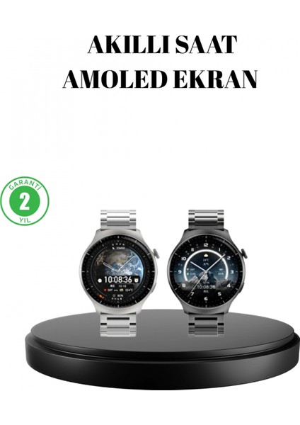 Ieg® Akıllı Saat Nfc – Bluetooth Arama ve Kablosuz Şarj Özellikli