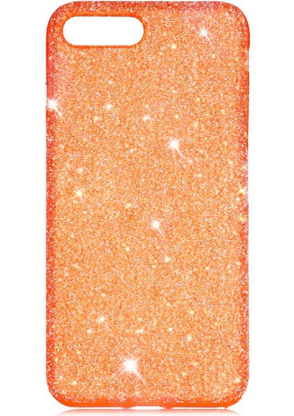 iPhone 8 Plus Kılıf ​​​brvh Eni Kapak-Turuncu