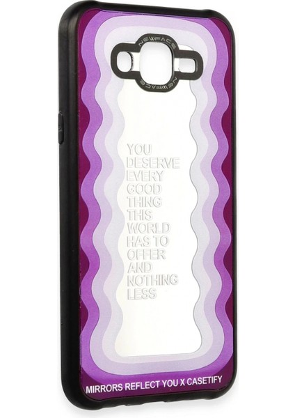 Ieg Samsung Galaxy J7 Kılıf Mirror Desenli Kapak - Mirror - 5