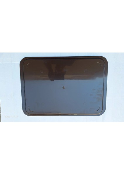 Büyük Boy Kahverengi Plastik Servis Tepsi 53 x 37CM fiyatları