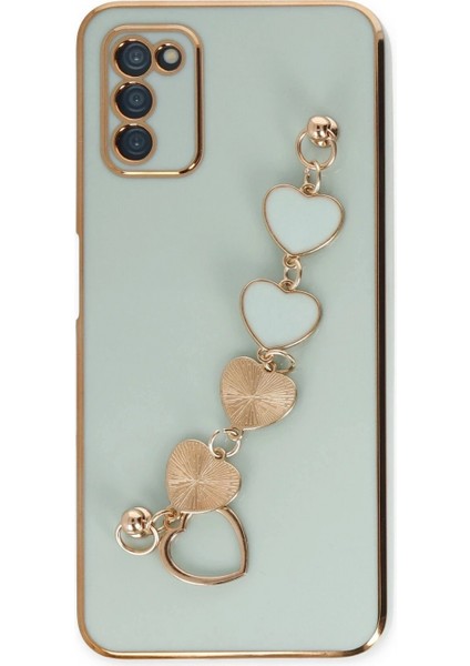 Ieg Samsung Galaxy A03S Kılıf Esila Silikon - Su Yeşili fiyatları