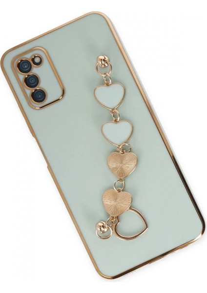 Ieg Samsung Galaxy A03S Kılıf Esila Silikon - Su Yeşili modelleri