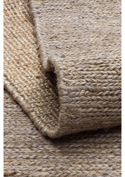 Giger Stone, Jüt Kullanılarak El Örgüsü ile Üretilen Hasır Dokulu Jüt Halı modelleri