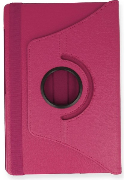 Ieg Lenovo M10 Fhd Plus X606F Kılıf 360 Tablet Deri Kılıf - Pembe modelleri