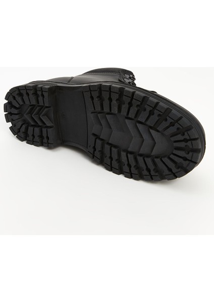 Yeni Sezon Bağcıklı Deri Görünümlü Erkek Bot indirimleri