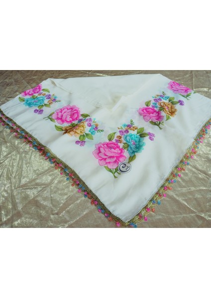 ve Reyhan El Emeği Iğne Oyası Yazma , Fular ,yemeni, Mevlit Örtüsü ,hediyelik 4 Kenarı Oyalı fiyatları