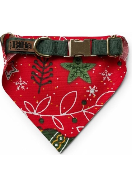 Biba Pet Yılbaşı Konsept Zilli Kedi Boyun Tasması-Kırmızı Çıkarılabilir Fular fiyatları