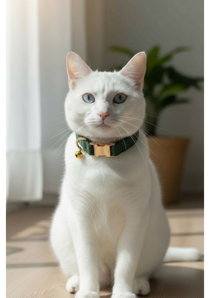 Biba Pet Yılbaşı Konsept Zilli Kedi Boyun Tasması-Kırmızı Çıkarılabilir Fular modelleri