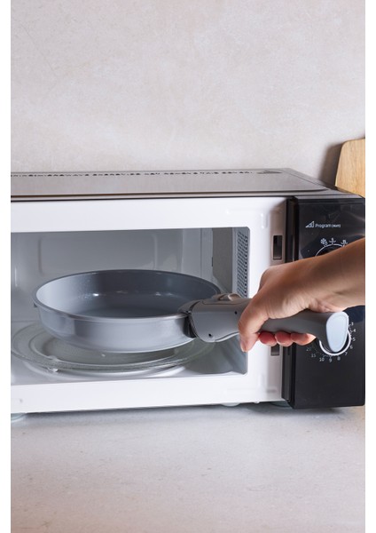 Beta Grey 15 Parça Sakla Pişir Alümiyum Döküm Indüksiyon Taban Seramik Kaplama Tencere Tava Seti fırsatları