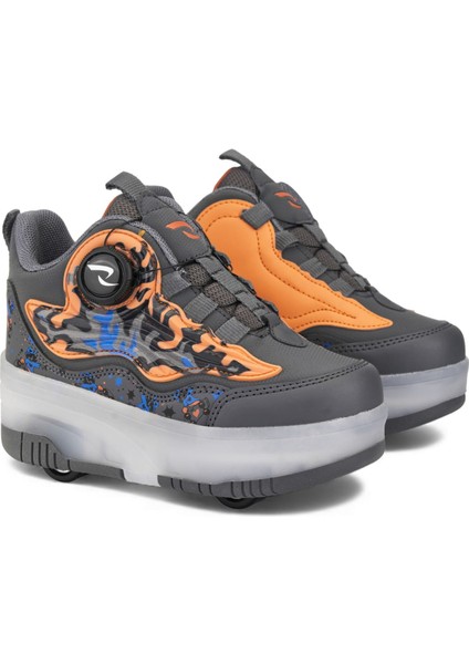 Çocuk Patenli Işıklı Çıkarılabilir 4 Tekerlekli Spor Ayakkabı fırsatları