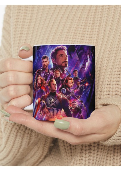 Marvel "avengers" Ekibi Baskılı Porselen Kupa Bardak fiyatları