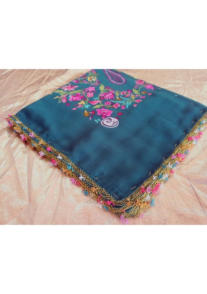 Cenk ve Reyhan Zarif ve Şık El Işi Iğne Oyalı Yazma/el Işi Iğne Yemeni/el Işi Tülbent/baş Örtüsü fiyatları