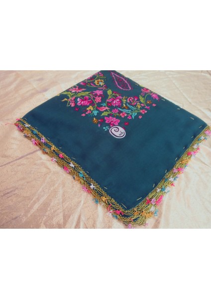 Cenk ve Reyhan Zarif ve Şık El Işi Iğne Oyalı Yazma/el Işi Iğne Yemeni/el Işi Tülbent/baş Örtüsü fırsatları