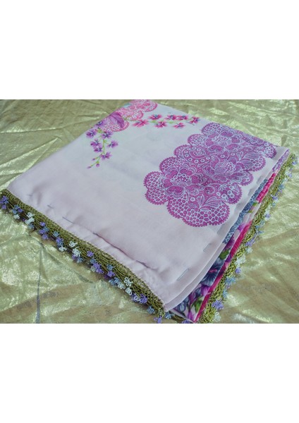 Cenk ve Reyhan Zarif ve Şık El Işi Iğne Oyalı Yazma/el Işi Iğne Yemeni/el Işi Tülbent/baş Örtüsü fiyatları