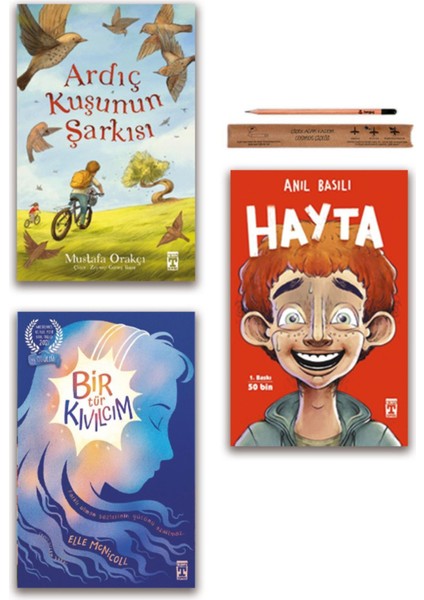 Hayta - Ardıç Kuşunun Şarkısı - Bir Tür Kıvılcım Set 3 Kitap