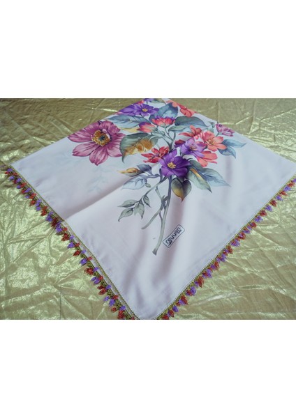 Cenk ve Reyhan Zarif ve Şık El Işi Iğne Oyalı Yazma/el Işi Iğne Yemeni/el Işi Tülbent/baş Örtüsü indirimleri