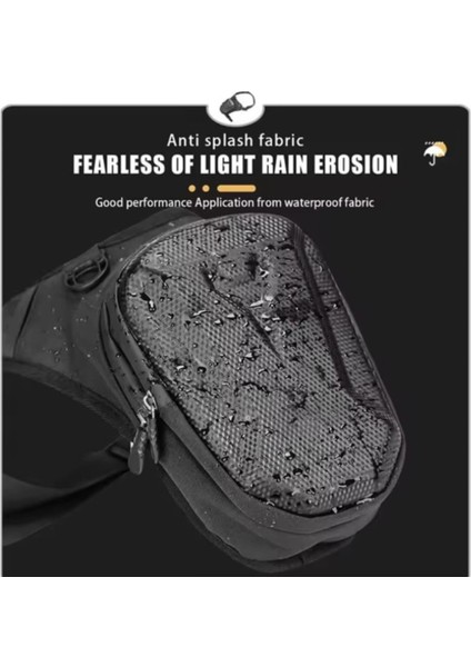 Unisex Ayarlanabilir Askılı Kulaklık Şarj Kablo Çıkışlı Motorcu Bel Bacak Çantası - Port Bag fırsatları