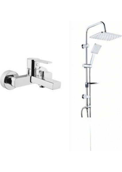 Flo S Banyo Bataryası ve Tema Carismo Tepe Duş Seti