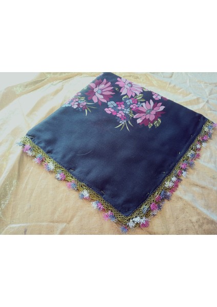 Cenk ve Reyhan Zarif ve Şık El Işi Iğne Oyalı Yazma/el Işi Iğne Yemeni/el Işi Tülbent/baş Örtüsü