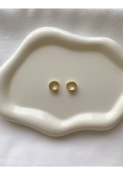 Alpjewel Xuping Gold Kaplama Zirkon Taşlı Mini Halka Küpe Kararmaz – Zarif ve Şık Tasarım fiyatları