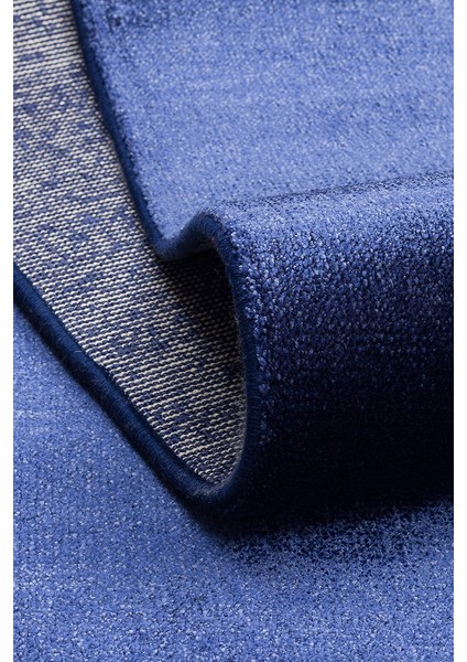 Porto Midnight Blue, %100 Viskon Kullanılarak Üretilmiş, Modern Tasarımlı Sade ve Şık Salon Halısı modelleri