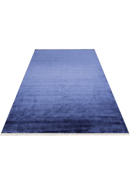 Porto Midnight Blue, %100 Viskon Kullanılarak Üretilmiş, Modern Tasarımlı Sade ve Şık Salon Halısı