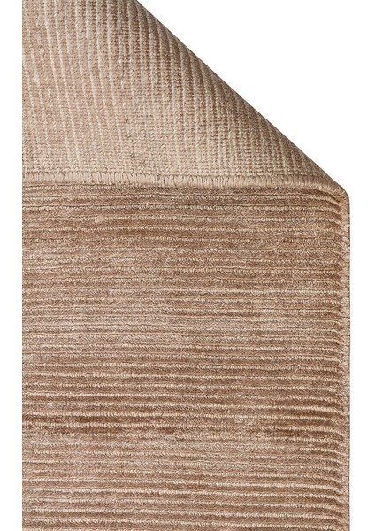 Orlando Brown El Dokuma Teknikleriyle Özenle Üretilmiş, Doğal Viskon, Yün Karışımlı Salon halısı fiyatları