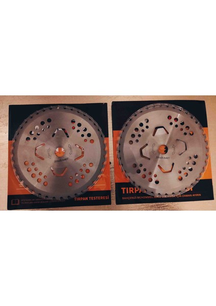 Ustateknisyen Tırpan Ot Motoru Elmas Testere Ikinci Kalite 2 Adet