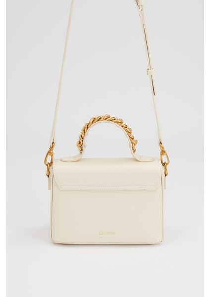 Krem Zincir Işlemeli El ve Omuz ÇANTASI-930245 fiyatları