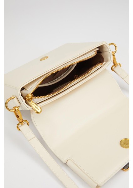 Krem Zincir Işlemeli El ve Omuz ÇANTASI-930245 indirimleri