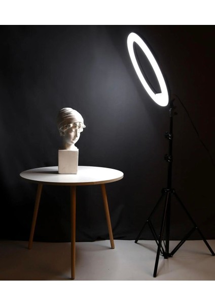 Youtuber Tiktok Çekim Işıklı Makyaj Işığı Ring Light 10 Inç 2.1 M Tripod indirimleri