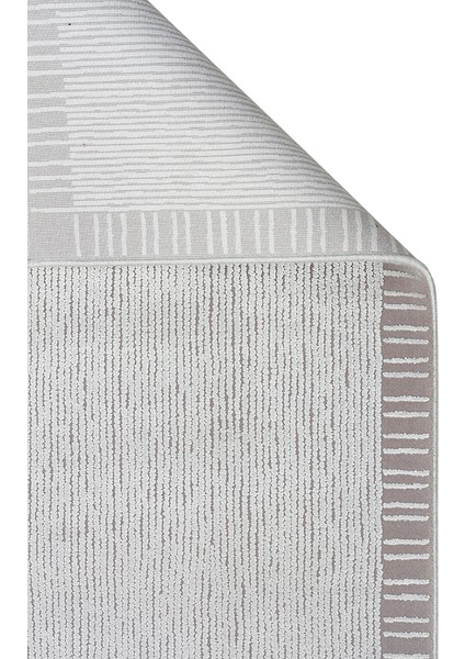 Athena Border Grey Sık Dokuma Tekniği ile Üretilen Viskon Modern ve Sade Makine Halısı fiyatları