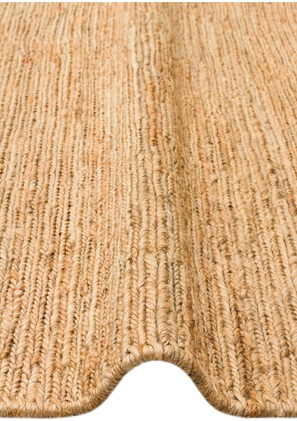 Giger Natural, Jüt Kullanılarak El Örgüsü ile Üretilen Hasır Dokulu Jüt Halı indirimleri