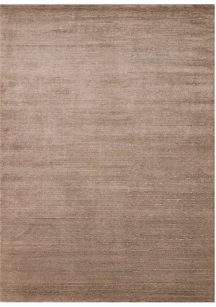 Orlando Antrasit El Dokuma Teknikleriyle Özenle Üretilmiş, Doğal Viskon, Yün Karışımlı Salon halısı