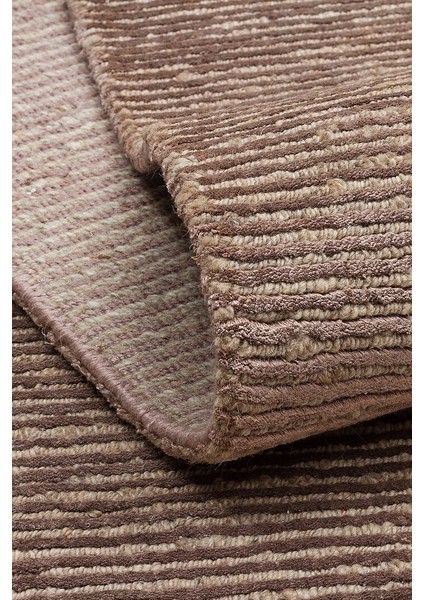 Orlando Antrasit El Dokuma Teknikleriyle Özenle Üretilmiş, Doğal Viskon, Yün Karışımlı Salon halısı modelleri