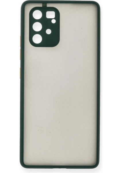 Ieg Samsung Galaxy A91 / S10 Lite Kılıf Montreal Silikon Kapak - Yeşil fiyatları